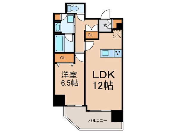 CREAL premier 八丁堀の物件間取画像